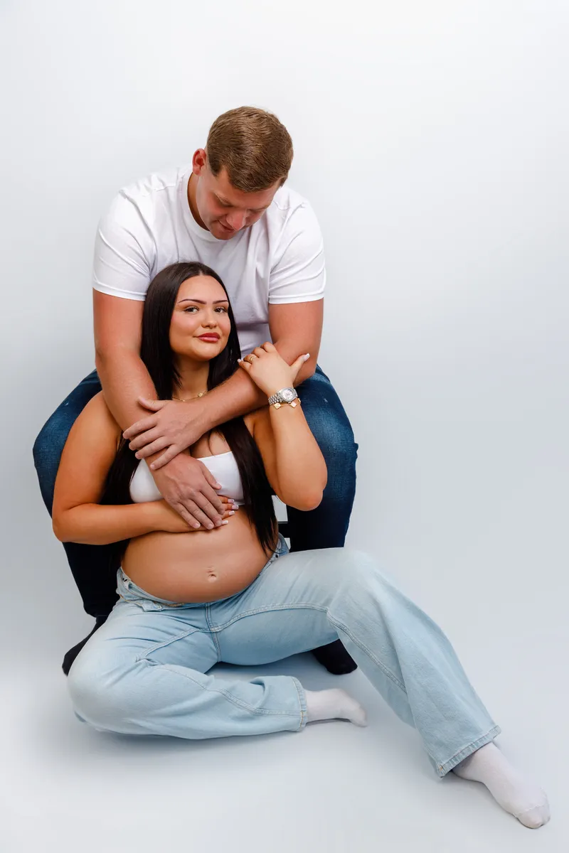 Maternity photography session in Hartlepool