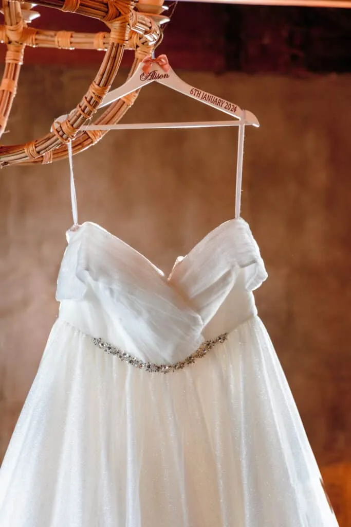 Runa Farm wedding photography - bride and groom at rustic barn venue in County Durham