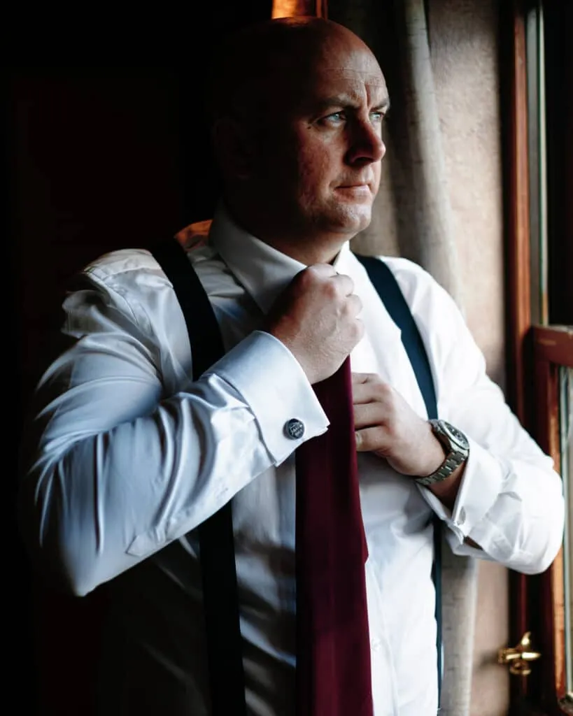 Runa Farm wedding photography - bride and groom at rustic barn venue in County Durham