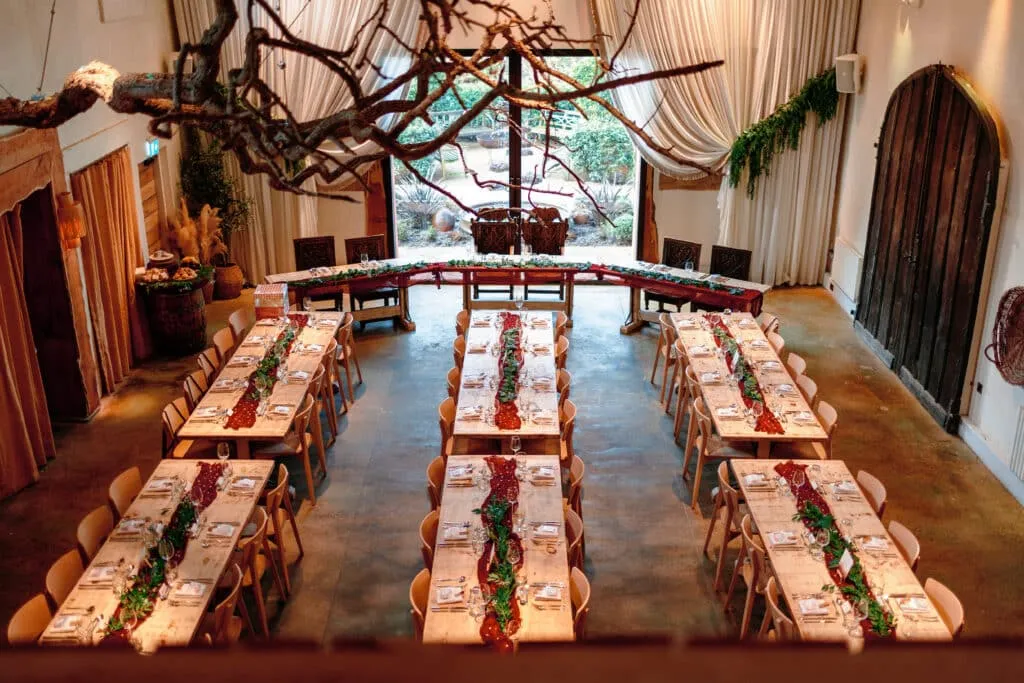 Runa Farm wedding photography - bride and groom at rustic barn venue in County Durham