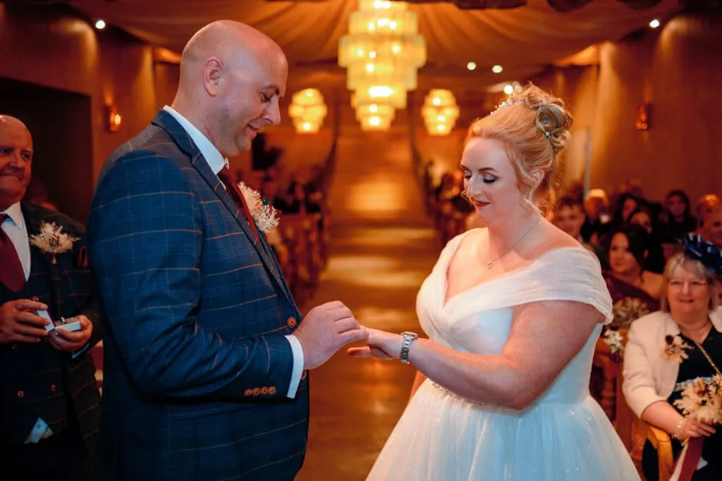 Runa Farm wedding photography - bride and groom at rustic barn venue in County Durham