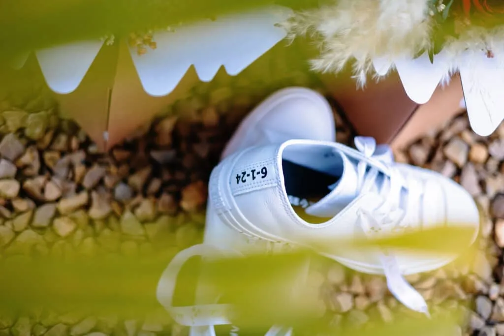 Runa Farm wedding photography - bride and groom at rustic barn venue in County Durham