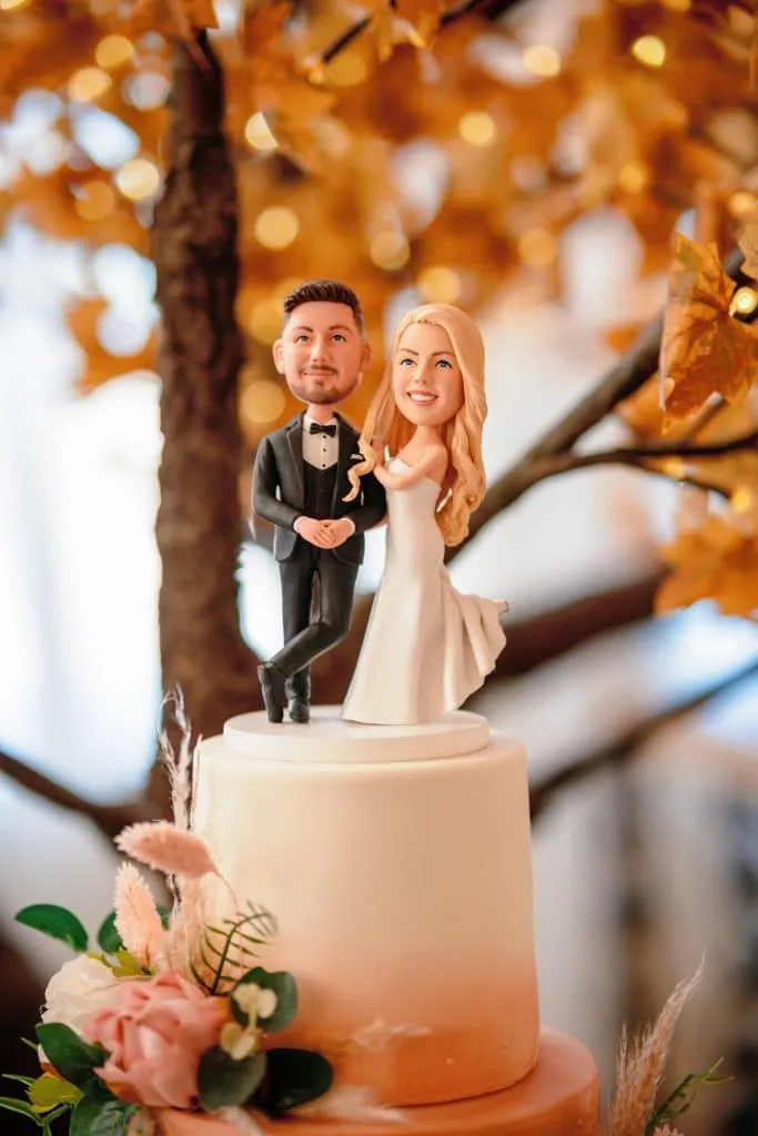 Sneaton Castle wedding - bride and groom at historic castle venue on Yorkshire coast