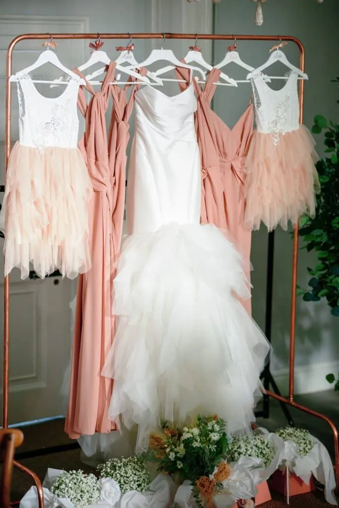 Sneaton Castle wedding - bride and groom at historic castle venue on Yorkshire coast