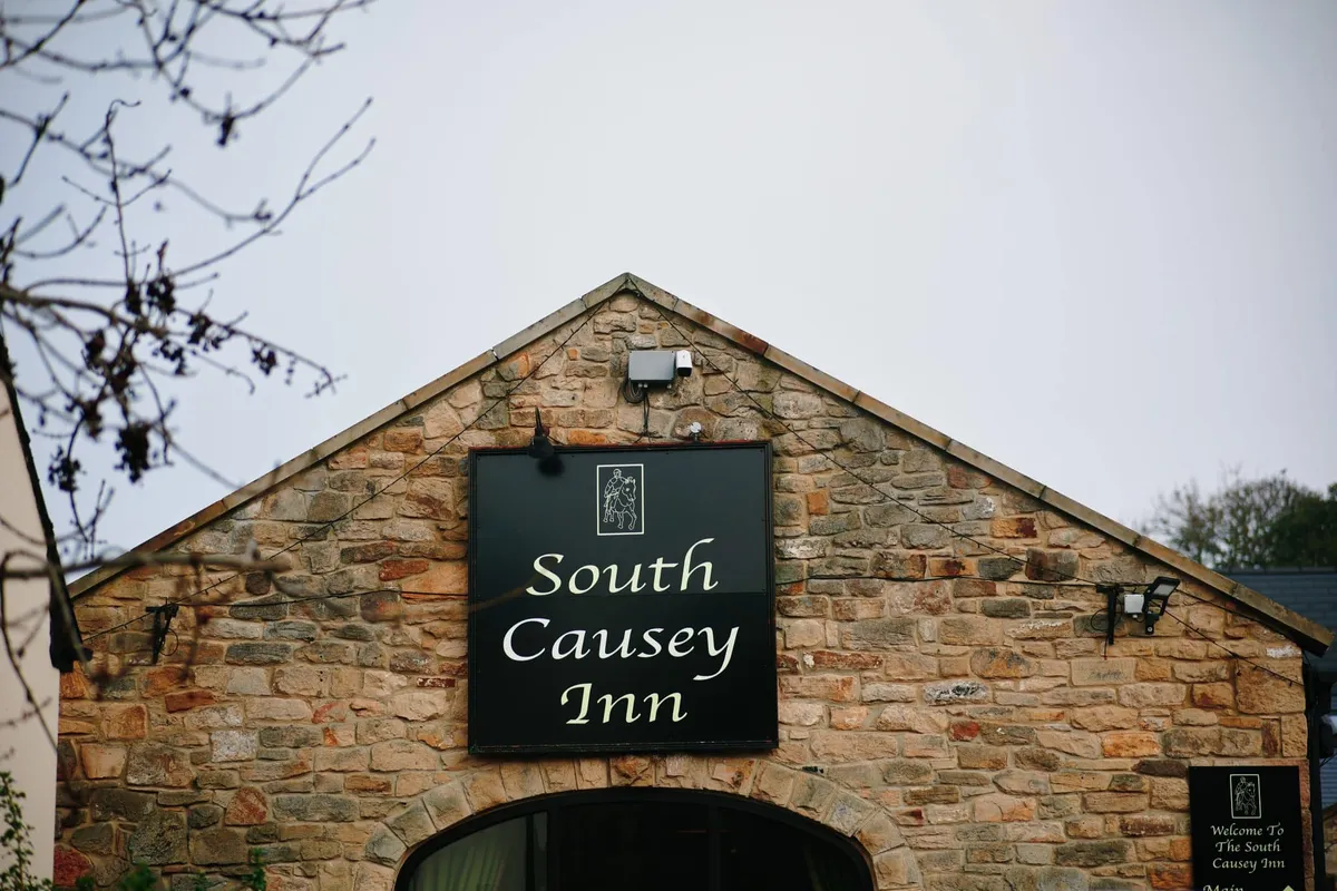 South Causey Inn wedding - rustic countryside wedding venue in County Durham