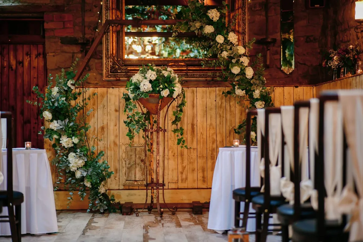 South Causey Inn wedding - rustic countryside wedding venue in County Durham