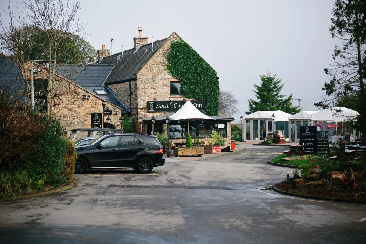 South Causey Inn wedding - rustic countryside wedding venue in County Durham