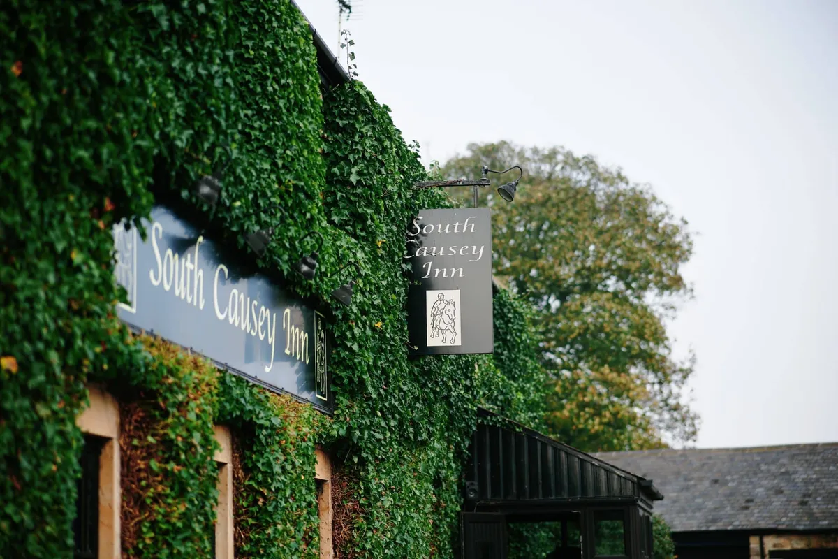 South Causey Inn wedding - rustic countryside wedding venue in County Durham