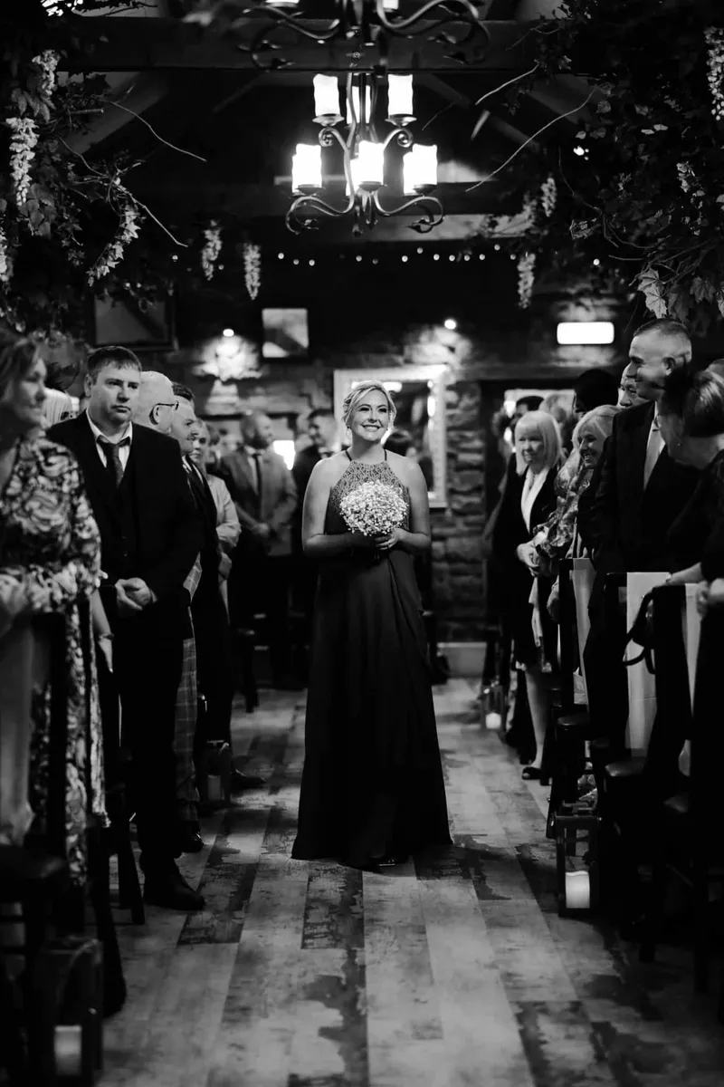 South Causey Inn wedding - rustic countryside wedding venue in County Durham