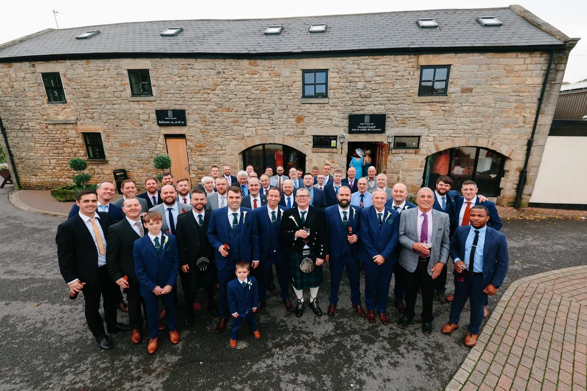 South Causey Inn wedding - rustic countryside wedding venue in County Durham