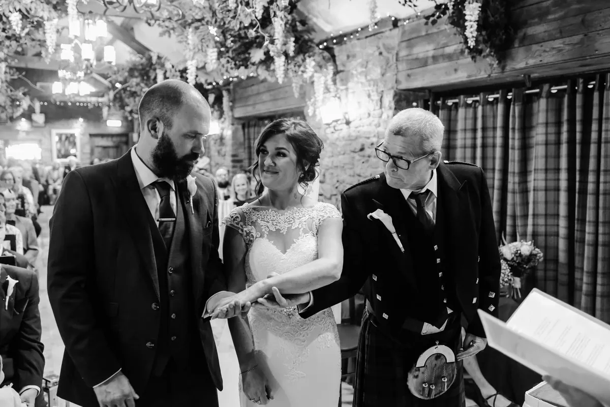 South Causey Inn wedding - rustic countryside wedding venue in County Durham