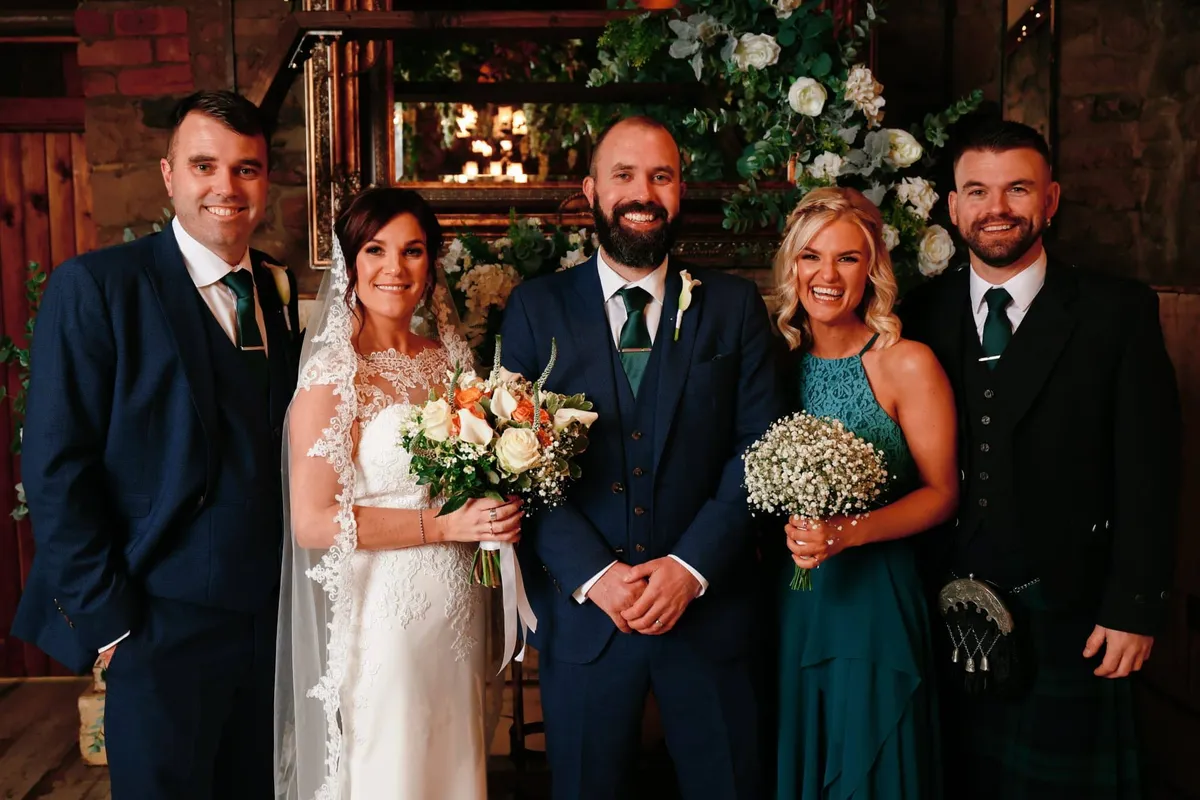 South Causey Inn wedding - rustic countryside wedding venue in County Durham