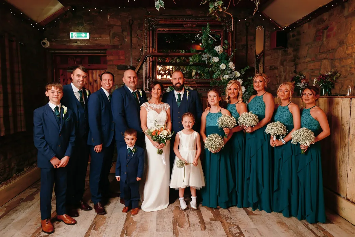 South Causey Inn wedding - rustic countryside wedding venue in County Durham