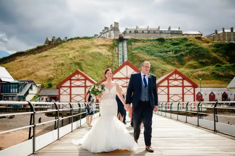 The Spa Hotel Saltburn wedding - coastal wedding venue with stunning sea views in Saltburn-by-the-Sea, Yorkshire